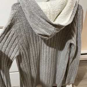 Fashion nova cardigan with hoodie